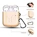 Metal Airpods Case, Full Protective Skin Cover Accessories Kits Compatible with Airpods 1&2 Charging Case[Not for Wireless Charging Case]