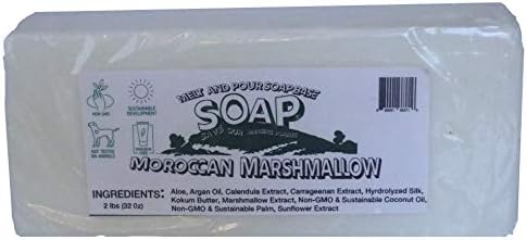 Moroccan Marshmallow - 2 lbs Melt and Pour Soap Base