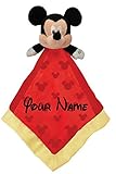 Personalized Disney Mickey Mouse Baby Snuggle Blanky Blanket - 14 Inches