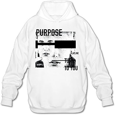 Justin Bieber Music Album Purpose Man Hooded Sweatshirt