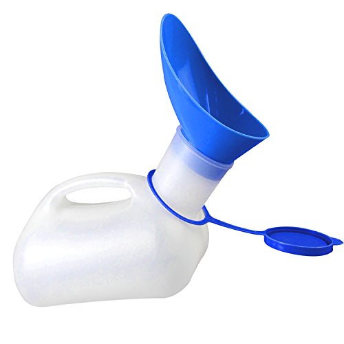 image for Gosear 1000ml Portable Plastic Female Male Baby Kids Urinal Mobile Toi