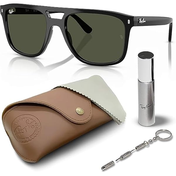 Amazon.com: Ray-Ban RB2213CH Squre Shape Polarized Sunglasses for