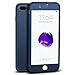 iPhone 7 Plus Case, Willnorn Norn One Full Body Coverage Ultra Slim Case with Tempered Glass Screen Protector for Apple iPhone 7 Plus (5.5-Inch) (Royal Blue)