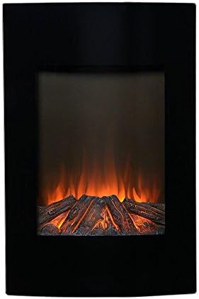 23 in. W 1,500-Watt Wall-Mount Electric Fireplace Insert with Remote Control
