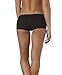 Pact Women's 2-Pack Organic Cotton Boyshort Panties, Black, Medium