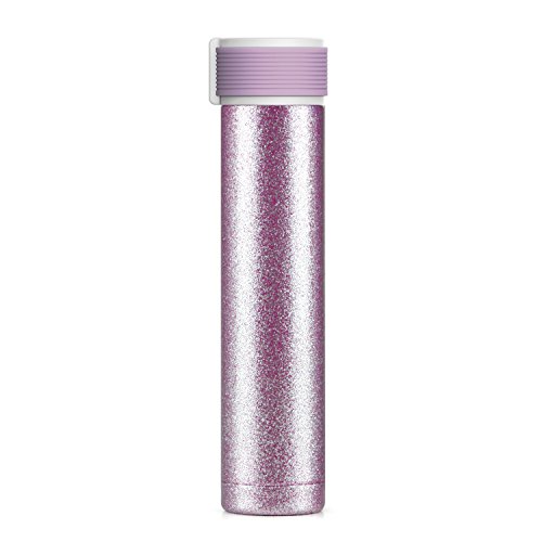 Asobu skinny glitter fashon forward double walled stain…