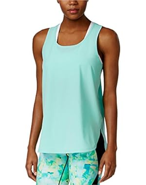 Calvin Klein Performance Women's High Low Scoop Neck Tank Top