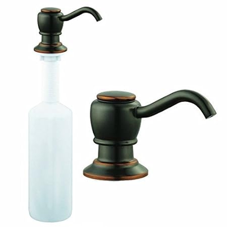 Oil Rubbed Bronze Kitchen Sink Faucet Liquid Soap Pump Lotion