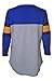 Ultra Game Women's Standard T Raglan Baseball 3/4 Long Sleeve Tee Shirt, Team Color, Medium
