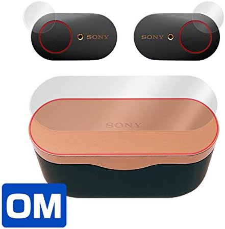 MIYAVIX Upper lid and Button Film (Scratch Repair Type) for Sony WF-1000XM3 Wireless Noise-Canceling Headphones Made in Japan Overlay Magic