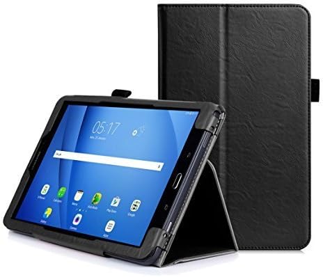 UTRO Galaxy Tab A 10.1 case - Multi-Functional PU Leather Cover Case with Hand Strap, Card Slot, Stylus Holder for Samsung Galaxy Tab A 10.1 inch T580N/T585N Tablet 2016 Release (Black)