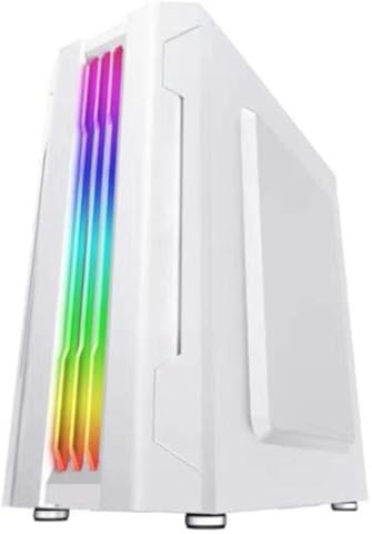 HZHI Pc Tower Case Pc Case Gaming Caja De Juego De La Caja Principal De La Computadora De Escritorio Diseño A Prueba De Polvo Humanizado