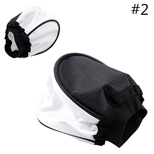 Rucan New Universal Camera Flash Reflector Lamp Photo Diffuser External Softbox B - Thumbnail 4