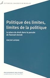 Politique des limites, limites de la politique