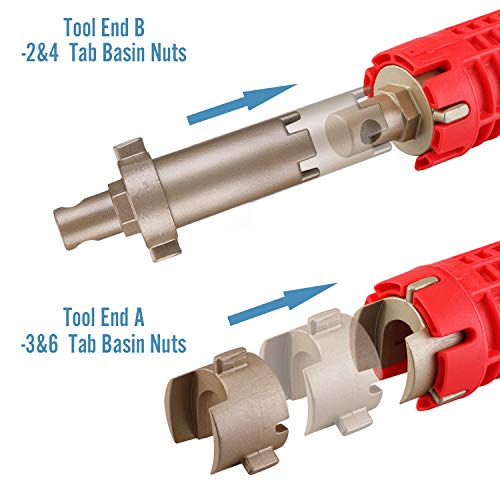 Seven Sparta (8 in 1) Faucet And Sink Installer Multifunctional Faucet