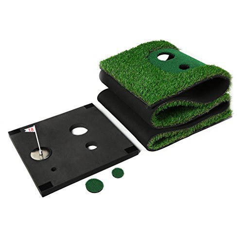 Golf Putting Mat,OUTAD Indoor Golf Training Mat Putting Green System