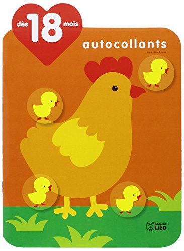 Download Les Autocollants Qui Font Grandir : la Poule - Dès 18 mois