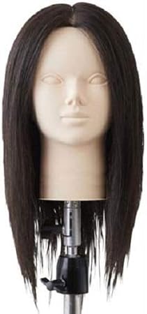 Amazon Co Jp Amife Petit カットウィッグ ヘアカット 人毛100 メイクなし パーマ 美容師 ヘアマネキン ビューティー