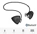 Buletooth V4.2High-Performance Wireless Stereo Chip, HB-900C V4.0 Wireless Neckband Stereo Music Sport Noise Cancelling Sweatproof(Black)