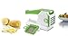 Kuuk Potato Fry Slicer - Also makes Carrot Batons, Cucumber Crudités
