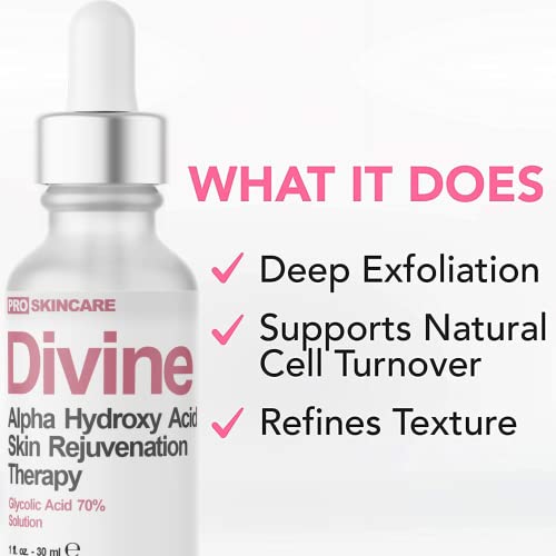 Glycolic Acid Peel 70 Professional Chemical Peel for Face at Home