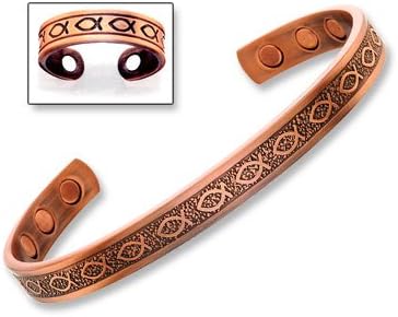 "Icthus" Copper Bracelet &amp; Ring Combo - Small