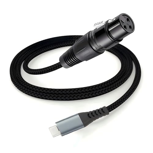 VOXYNK Câble audio USB C vers XLR pour microphone pour... en promo sur Amazon