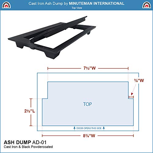 Minuteman International Cast Iron Ash Dump Import It All