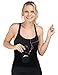 Delfin Spa Heat Maximizing Neoprene Waist Wrap (Tummy Toner) Black, Large