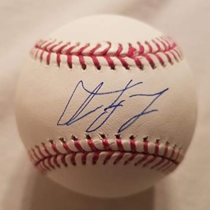 luis gonzalez autographed baseball