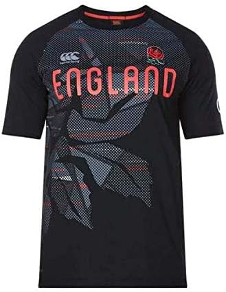 New 2018 Canterbury MENS ENGLAND VAPODRI GRAPHIC T-SHIRT