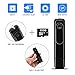 Mini Body Camera with USB Port DZFtech Body Spy Cam HD 1080P Wireless Portable Hidden Spy Body Cameras Wearable Video Recorder with Clip Body Camera (Camera with 32GB Card)