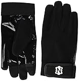 Adams USA Neumann Touchscreen Coach/Referee Gloves with Synthetic Palm, Medium