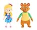 Goldie and Bear ~ Set of Two Plush Figures from your Favorite Disney Show