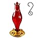 Joiedomi Hummingbird Feeder for Bird Feeders,Ruby Glass Vintage 24 Ounces for Outdoor
