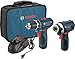 Bosch Power Tools Combo Kit CLPK22-120 - 12-Volt Cordless Tool Set (Drill/Driver and Impact Driver) with 2 Batteries, Charger and Case primary