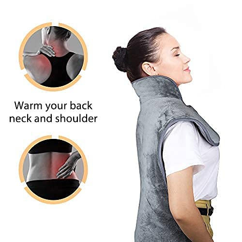 Large Heating Pad for Neck and Shoulders, Electric Heating Pads for