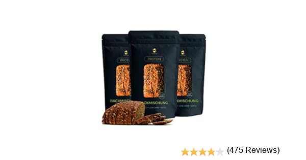 Nutringo - mezcla para hornear pan de proteínas 3x200g. | 4g ...