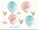 Gender Reveal Party Supplies Pink Blue Ballons/Tissue Pom Pom/Boy or Girl Banner Pink Blue Tassel Garland Birthday Party/Baby Shower Decorations/Pink Blue Decorations /Gender Reveal Decorations