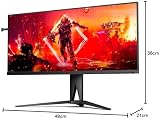 AOC AGON AG405UXC 40" QHD 144Hz 1ms 21:9 Gaming Monitor FreeSync G-Sync USB-C view 8