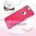 GOOSPERY Pearl Jelly for Apple iPhone 7 Plus Case (2016) Slim Thin Rubber Case (Hot Pink)