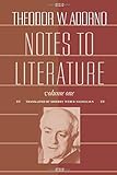 Notes to Literature, Volume 1