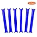 Thunder Sticks, Inflatable Stadium Noisemakers Bam Bam Cheer Sticks Blow Bar Inflatable Boom Sticks Noisemakers Stick Basketball Football Noisemakers Party Favors (Blue)