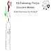 ITECHNIK Kids Replacement Heads for Philips Sonicare HX6034 Head Replacement Compatible With Electric Toothbrush Philips Sonicare Kids Standard, Blue 4 pcs, Red 4 pcs, 8 Count, Fit Age 4+