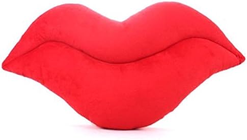 Dimart High Quality Red Lips Style Cushion Throw Pillow, Comfortable