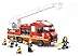 Lightahead DIY Building Blocks Set Fireman with Fire Truck & Fire fighters, Fire Engine Construction Kit Toy Set for Kids (270 Pc)