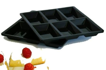 WellBake - Moldes de Silicona Antiadherente para 6 bizcochos ...