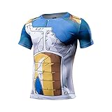 Dragon Ball Z Compression T Shirt Goku Super Saiyan Skin Tight Muscle Gym Battle Armor 3D Sport Shirt
