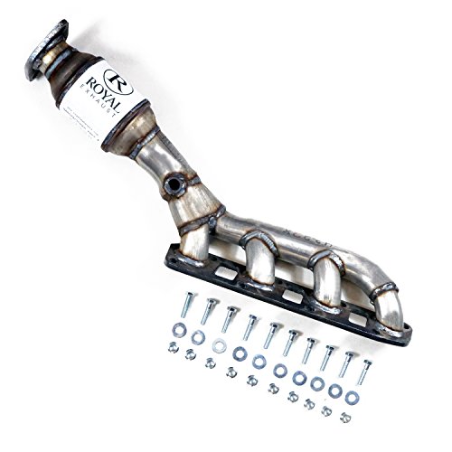 Royal Exhaust 43228 Driver Side 5.6L Infiniti QX56, Nissan Armada NV2500 NV3500 Titan Pathfinder Catalytic Converter with Manifold OBDII Direct Fit
