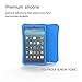 SUPWANT Silicone Case for All-New Fire 7 2019 - Light Weight Shockproof Kid Proof Protective Case Back Cover for Amazon Kindle Fire 7 Inch 2019 Tablet (9th Generation - 2019 Release), Blue